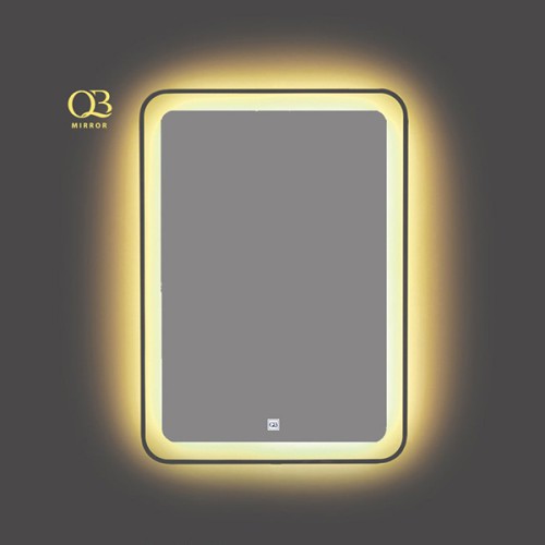 Gương phòng tắm đèn led QB-QL929V (500x700mm)