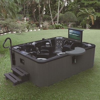 Bồn massage spa Nofer SPA-012 (Sục khí- LCD-3000x2350x1000mm)