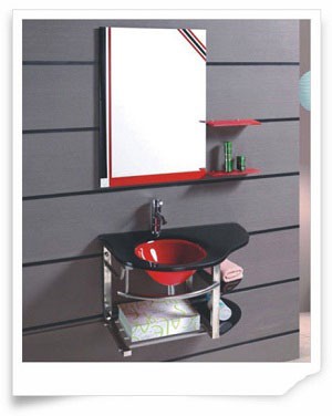 Bộ chậu kính HiHome 8119