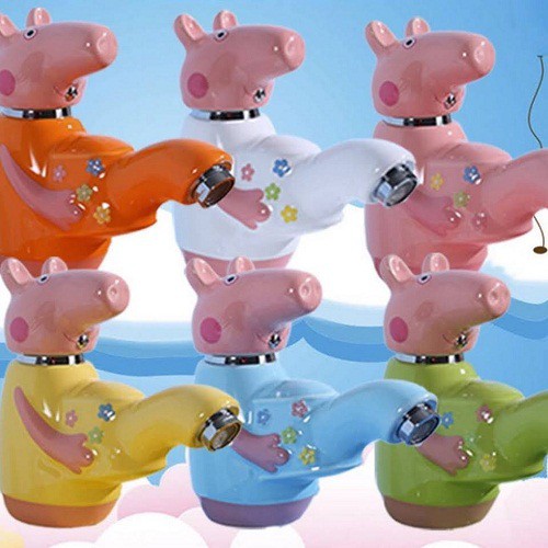 Vòi rửa lavabo con heo Peppa cho trẻ em Miken MKV-096