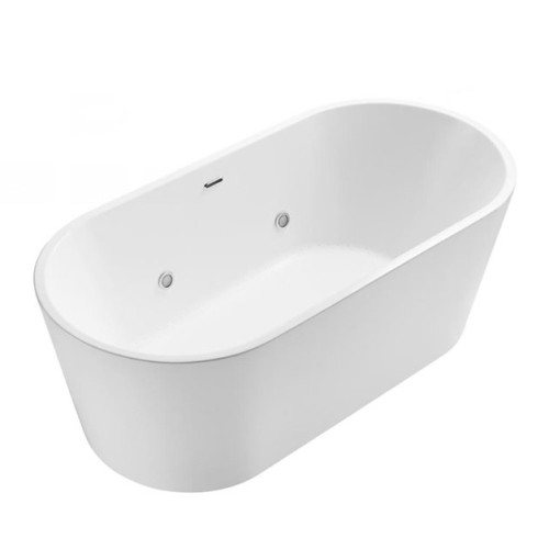Bồn tắm đặt sàn sục khí Clara CBT-122 (1700x783x600 mm)