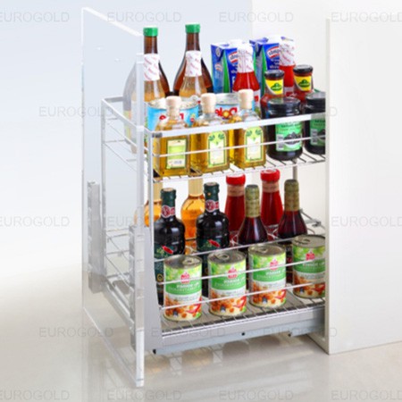 Giá đựng gia vị inox nan vuông Eurogold ERO2040B2