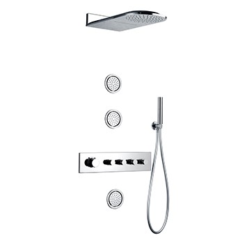 Sen tắm âm tường nhiệt độ bát tường Elimen G1451300