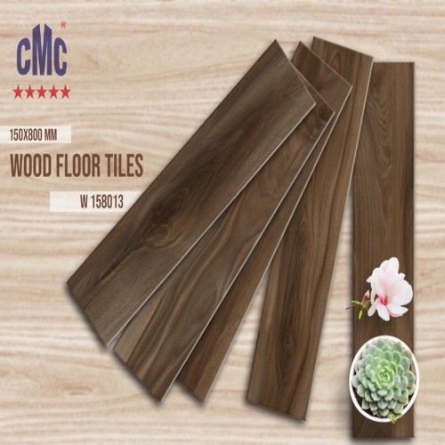 Gạch lát nền giả gỗ 15x80cm thanh cao cấp CMC W 158013