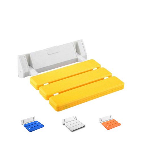 Ghế ngồi tắm gắn tường CLM V1 (màu vàng)