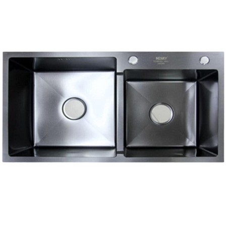 Chậu rửa bát nano màu đen Henry HR-623-1 (780x430)