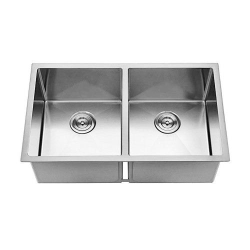 Chậu rửa bát âm bàn 2 hố cân Inox SUS304 Henry HR-628 (820 x 450)