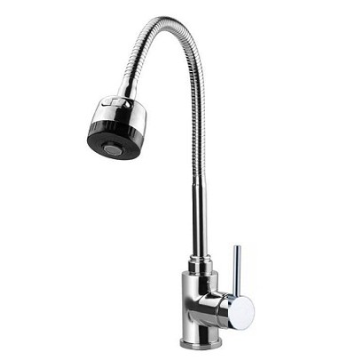 Vòi rửa bát nóng lạnh cần mềm KCG-108