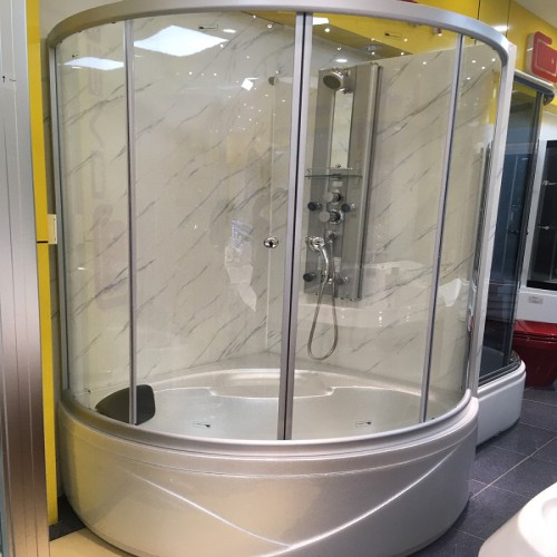 Cabin tắm vách kính GOVERN LV-92P (Đế ngọc trai -1150 x1150x2050 mm)