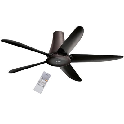 Quạt trần 5 cánh Mitsubishi C56-RW5 CY xám đậm