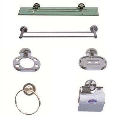 Bộ phụ kiện phòng tắm giá rẻ Inox SURI 1200