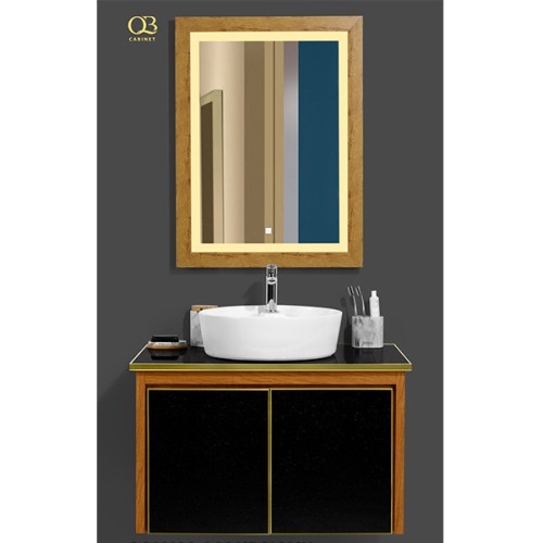 Bộ tủ chậu QB Cabinet QG8002G-QC240T-QL923V (80x50x62.5cm)