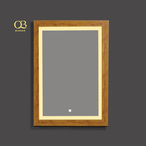 Gương phòng tắm đèn led QB-QL923V(520x750mm)