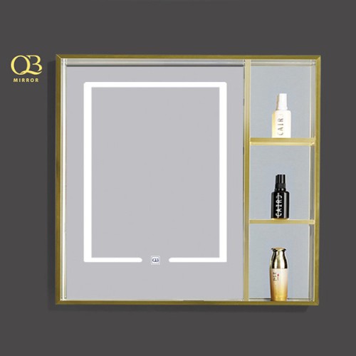 Gương phòng tắm đèn led QB-QT001 (750x720mm)