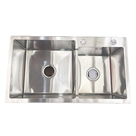 Chậu rửa bát 2 hố lệch Royal Join SA8245 (82x45cm)