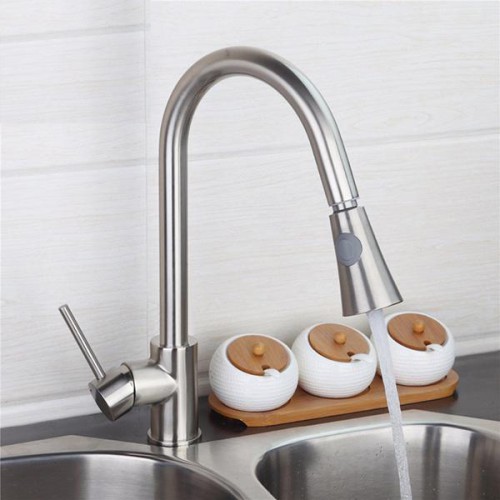 Vòi rửa bát nóng lạnh Sevilla SV-833V (dây rút)