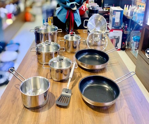 Bộ nồi Silit Alicante set 10 món