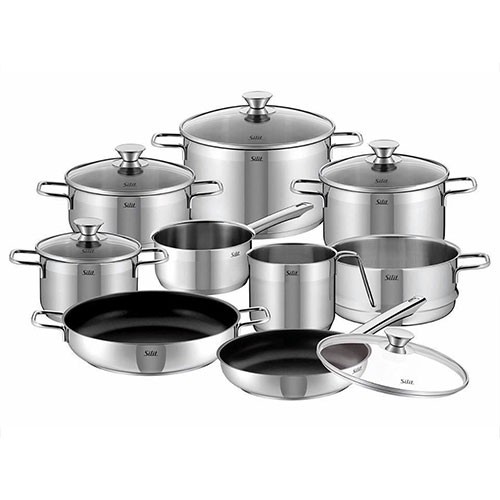 Bộ nồi chảo từ 10 món Silit Pisa 10