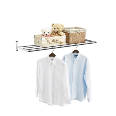 Giá treo và để đồ 1 tầng Inox gấp gọn GDT-WH3110 (1000x300)