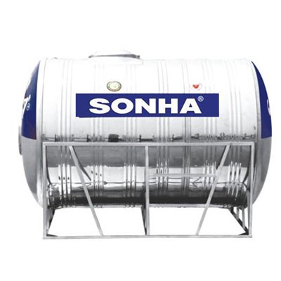 Bồn nước inox ngang Sơn Hà 3000L (Ø1380)
