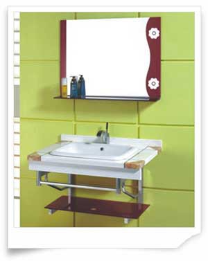 Bộ chậu kính HiHome 8136