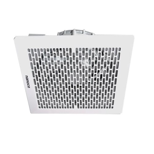 Quạt hút thông gió âm trần Nanoco NCV1520 (lỗ chờ 20cm - Thoát tự do)