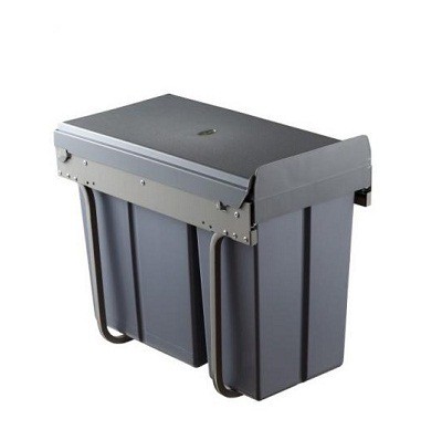 Thùng rác tủ bếp Ecolife ECO B03 (10L+20L-480x260x410mm)