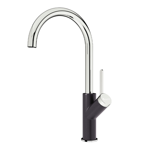 Vòi rửa bát nóng lạnh Konox Modo Black