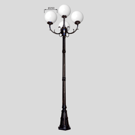 Đèn trụ cột sân vườn tầm cao cổ điển TRE 026