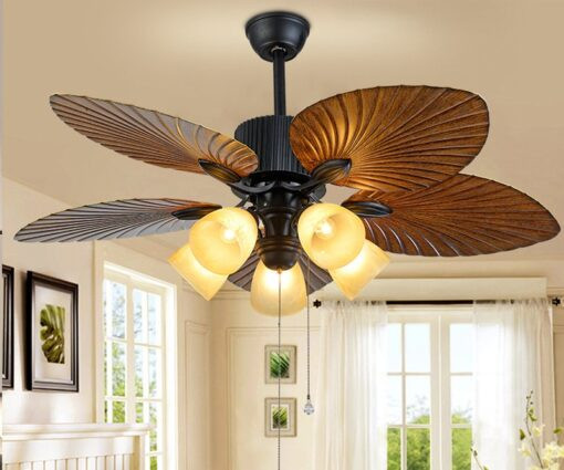 Quạt Trần Đèn Trang Trí Tropical QD205