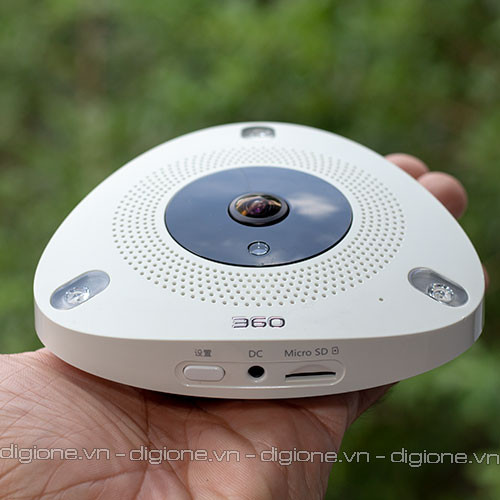 Camera Wifi quan sát Qihoo 360 (D688-02) FHD 1080P 180 độ gắn trần - Chính hãng