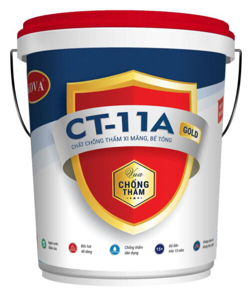 Sơn Kova chống thấm trộn xi măng CT11A-Gold – 4kg
