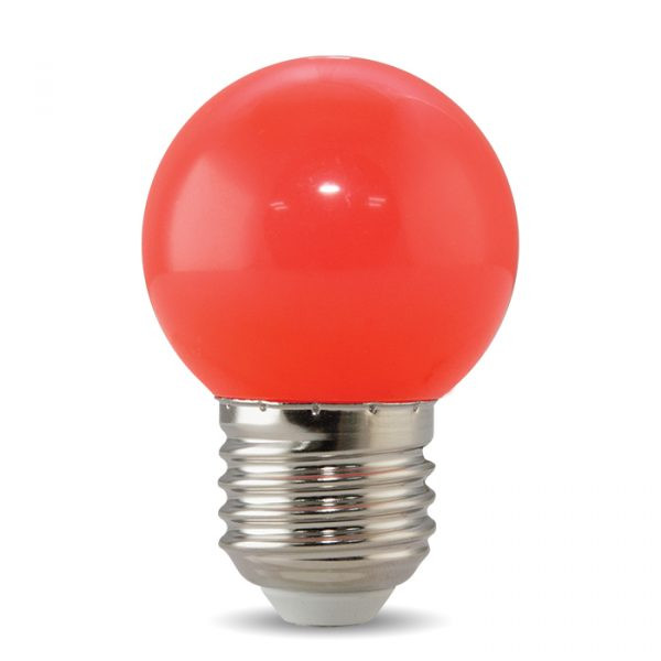 Đèn LED Búp Trang Trí 1W Đỏ Rạng Đông LED A45 R/1W