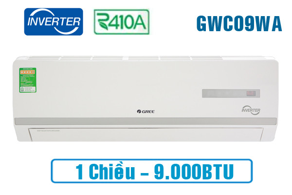 Điều hòa Gree 9.000BTU 1 chiều inverter GWC09WA-K3D9B7I