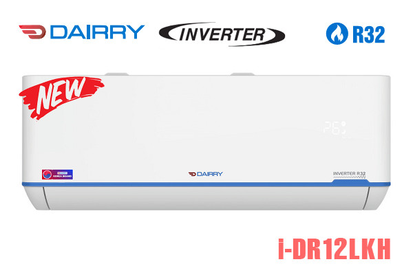 Điều hòa Dairry 2 chiều 12000BTU inverter i-DR12LKH