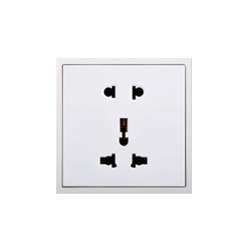 Module ổ đơn 2 chấu + ổ đa năng 10A