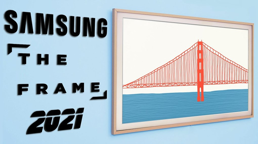 Smart Tivi Khung Tranh The Frame QLED Samsung 4K 55 inch QA55LS03A