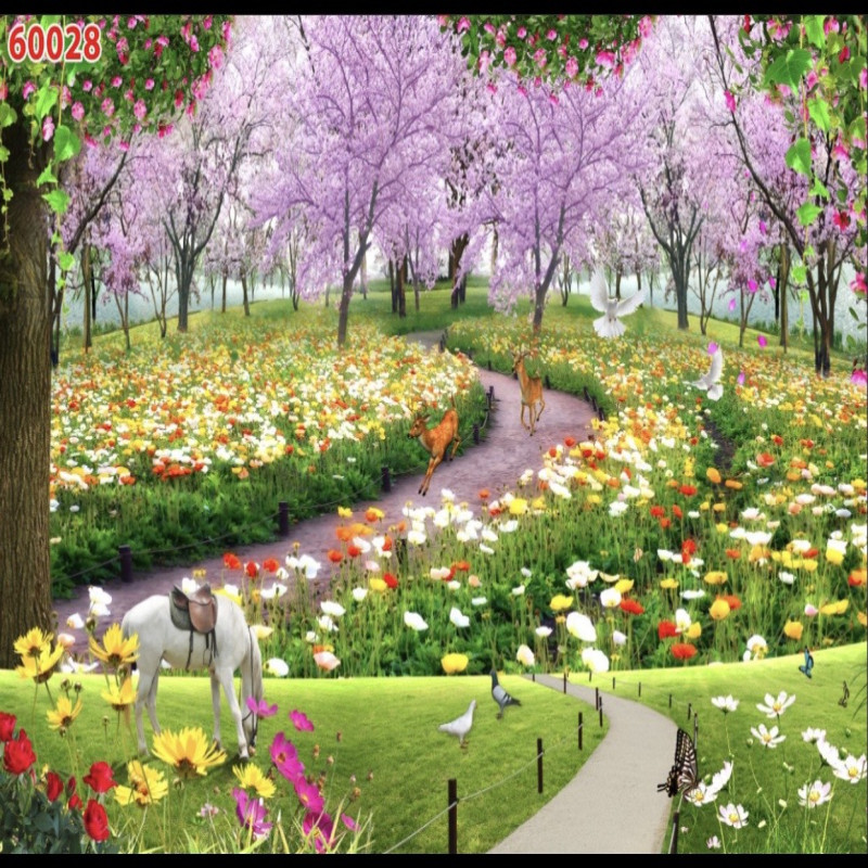 Gạch tranh trang trí HD
