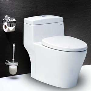 Bàn cầu kết hợp nắp rửa cơ Caesar C1395F-TAF060 - Image 5