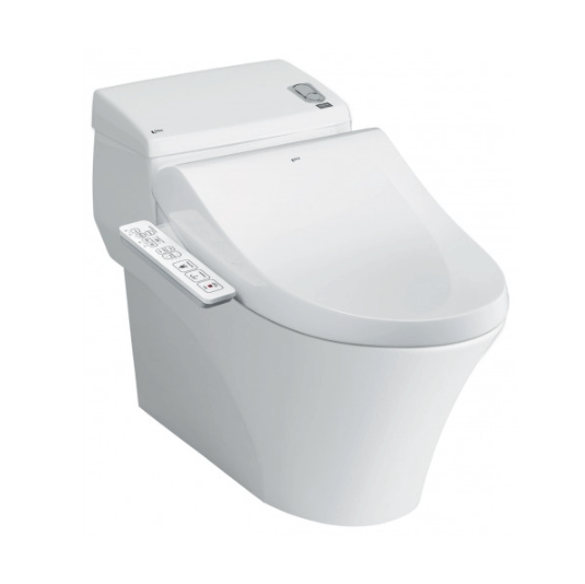 Bàn cầu kết hợp nắp rửa điện tử INAX AC-504A-CW-H17VN - Image 5