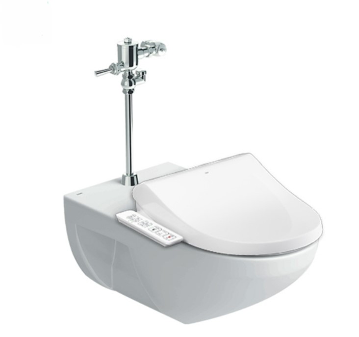 Bàn cầu kết hợp nắp rửa điện tử INAX C-514A-CW-H17VN - Image 5