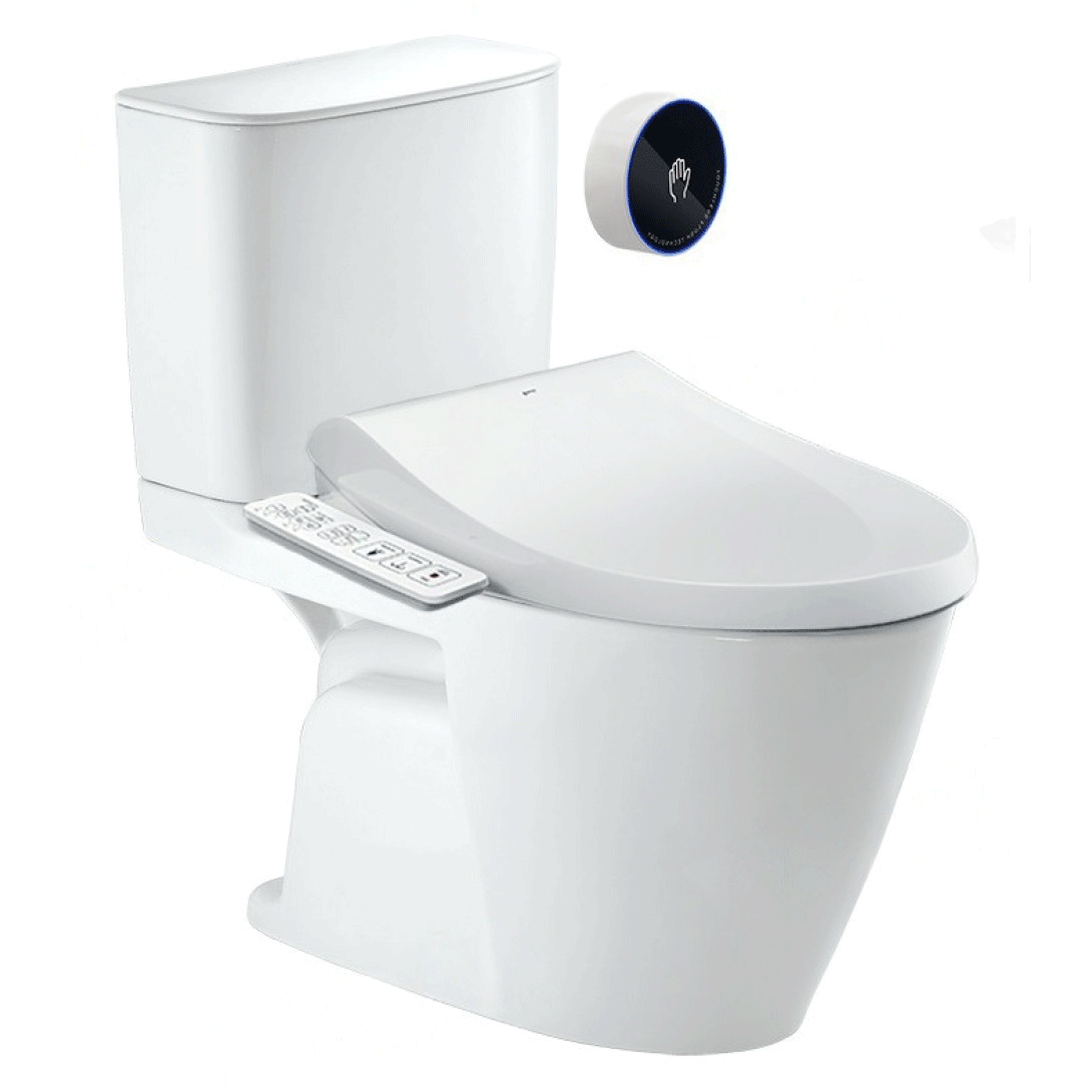 Bàn cầu một khối kết hợp nắp rửa điện tử INAX AC-919R-CW-KA22AVN - Image 5