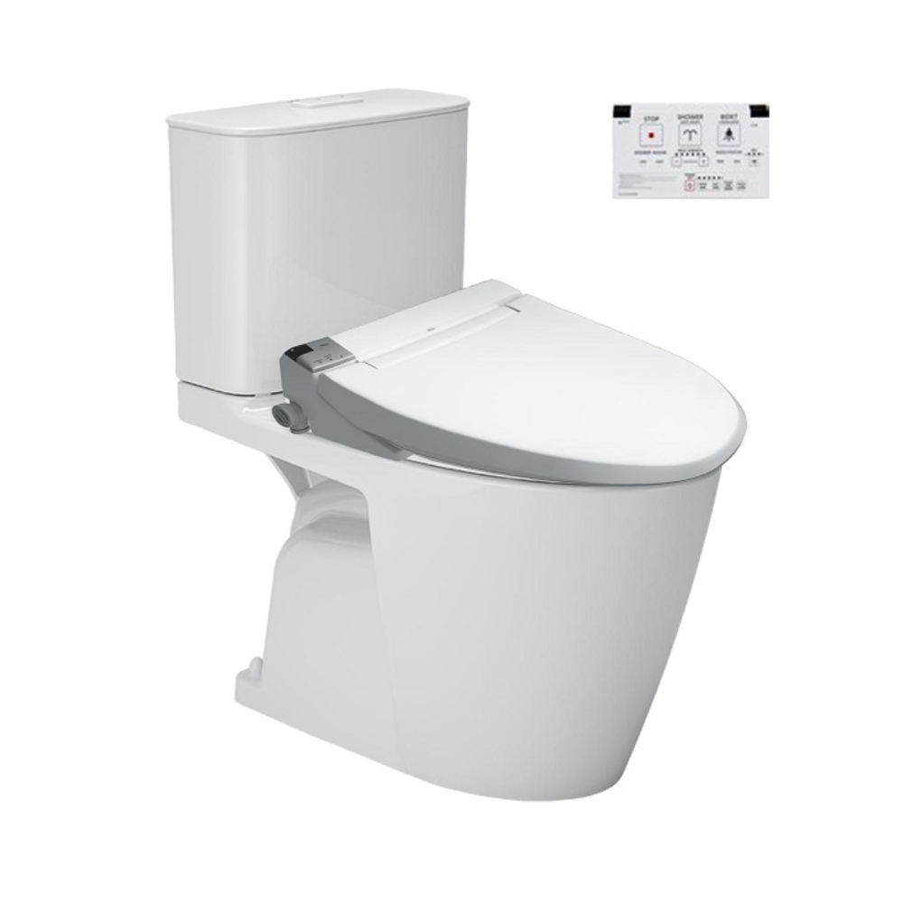Bàn cầu một khối kết hợp nắp rửa điện tử INAX AC-919R-CW-KA22AVN - Image 6
