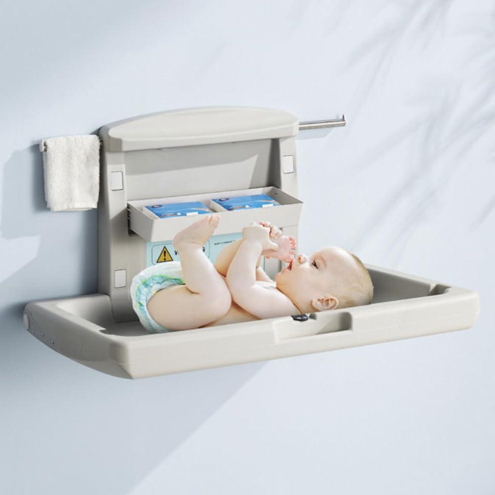 Bàn thay tã gắn tường cho bé Miken X1001