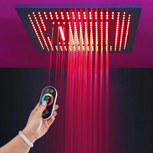 Bát sen tắm đèn Led Miken BSL-500BL (500x500mm)