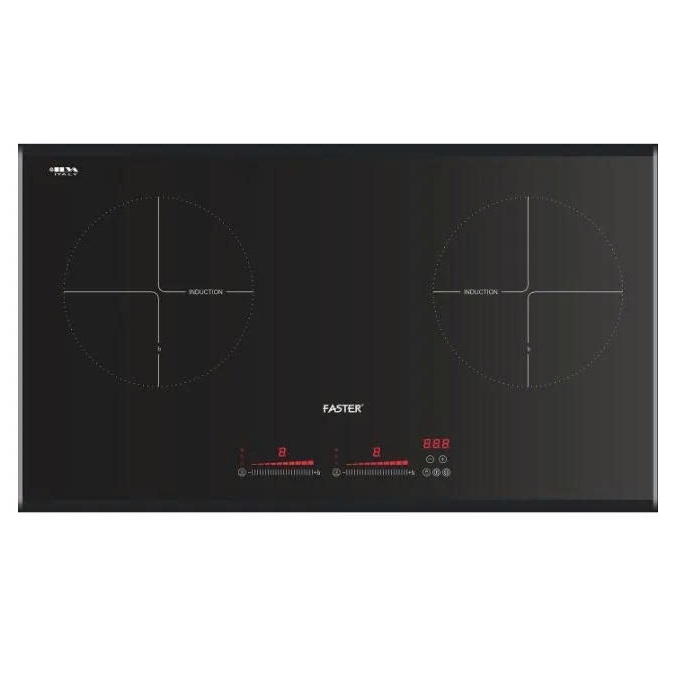 Bếp điện từ đôi Faster FS 836G (Germany)