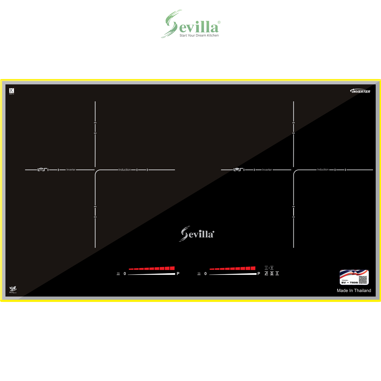Bếp điện từ đôi Sevilla SV-T70D - Image 3