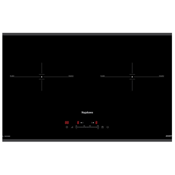 Bếp từ 2 lò nấu Nagakawa NAG1252M - Image 3