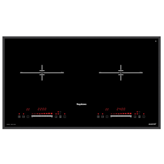 Bếp từ 2 lò nấu Nagakawa NK2C02M - Image 3