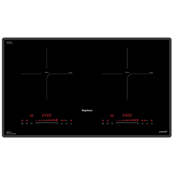 Bếp từ 3 lò nấu Nagakawa NK3C03M - Image 3